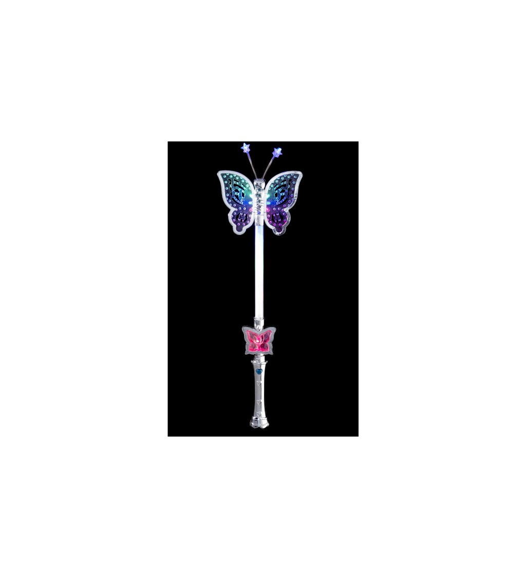 Svítící hůlka pro motýlí víly