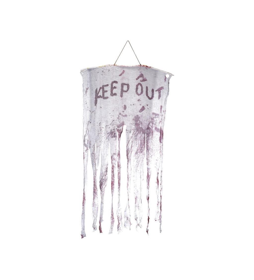 Potrhaný závěs - Keep Out
