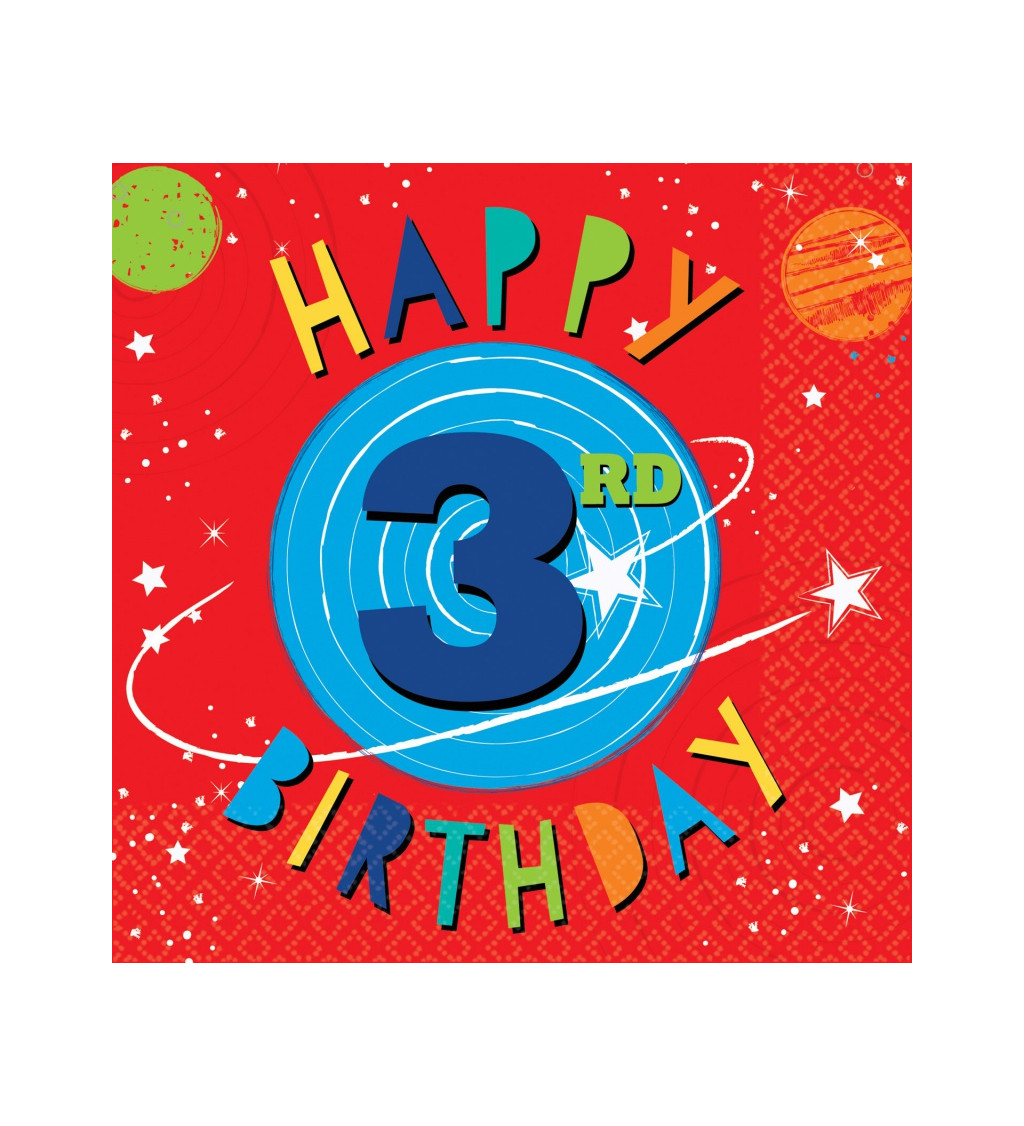 Ubrousky vesmír - třetí narozeniny