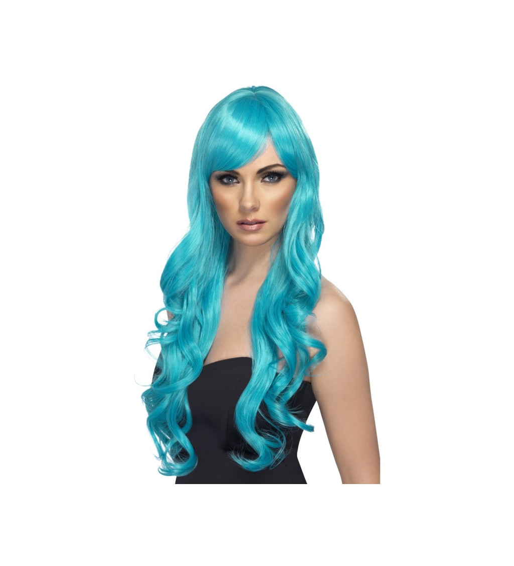 Dámská paruka Desiré - modré vlasy
