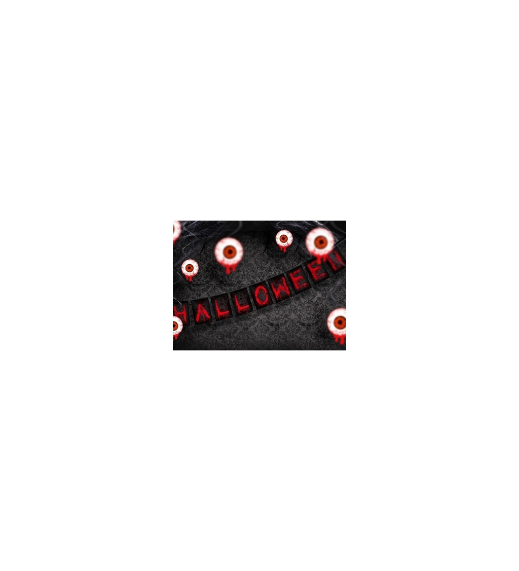 Banner - krvavý Halloween