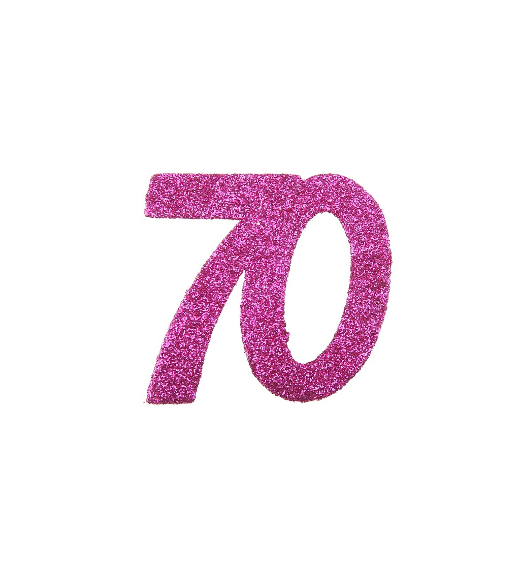 Konfety 70 - růžové