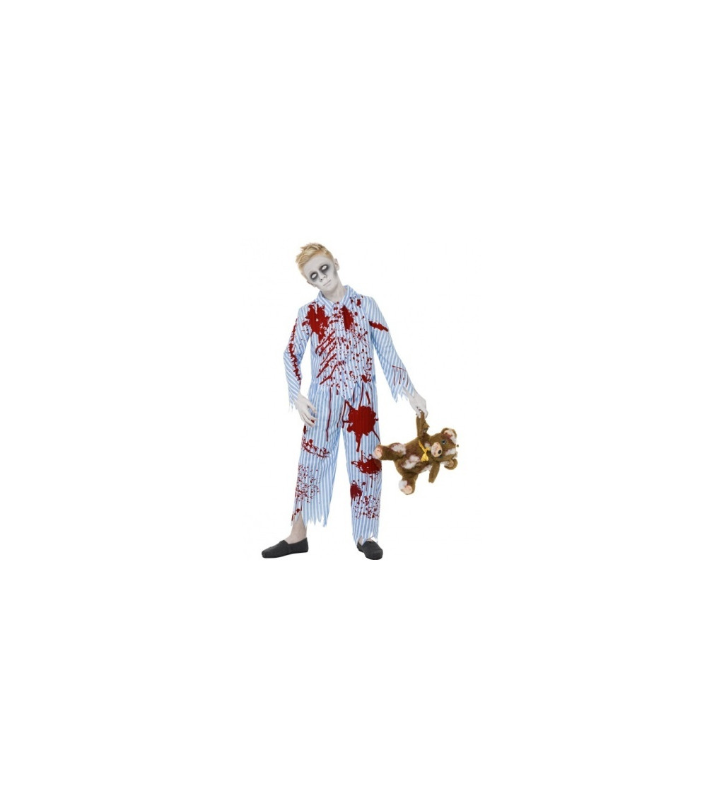 Dětský chlapecký kostým - Zombie v pyžamu