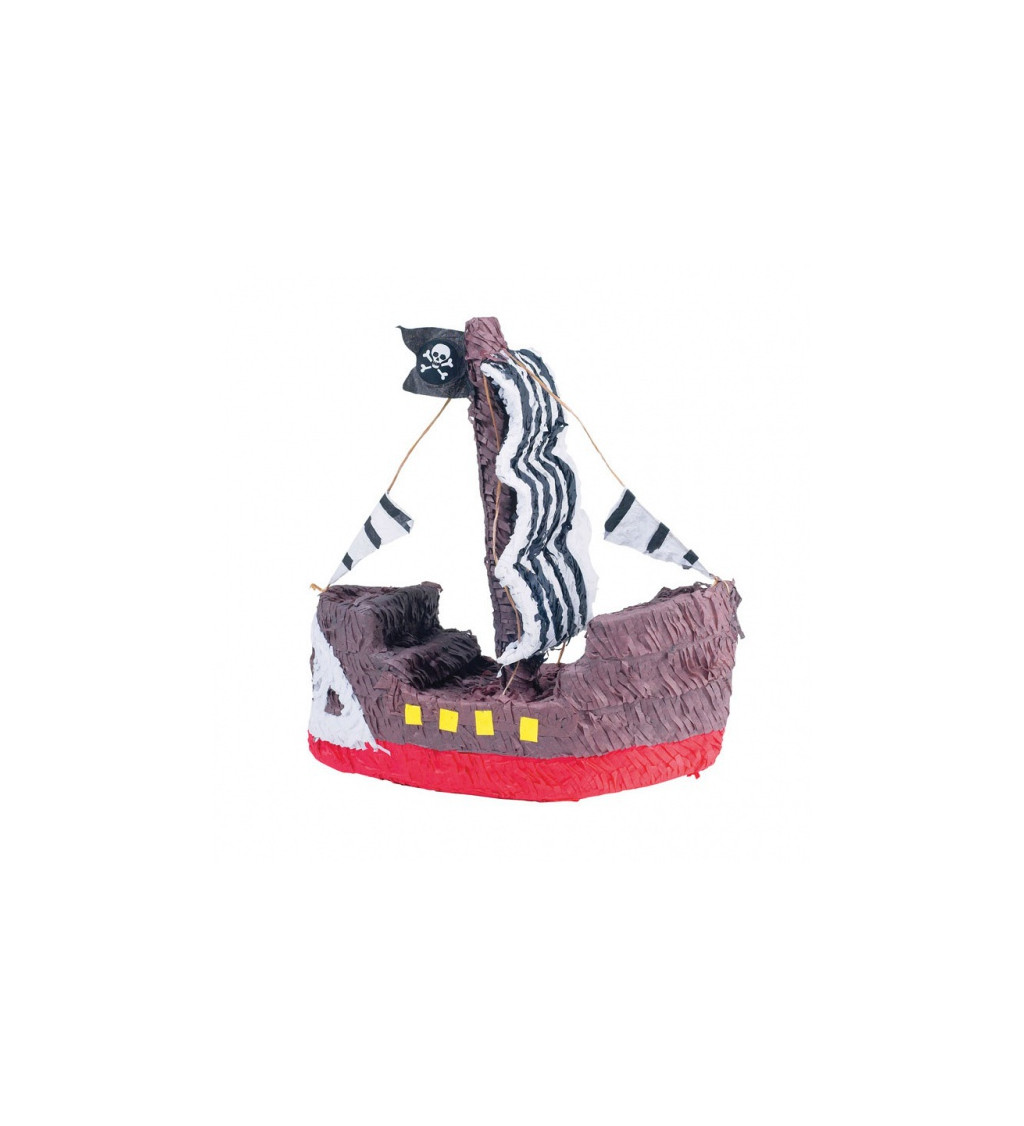 Piňata - pirátská loďka