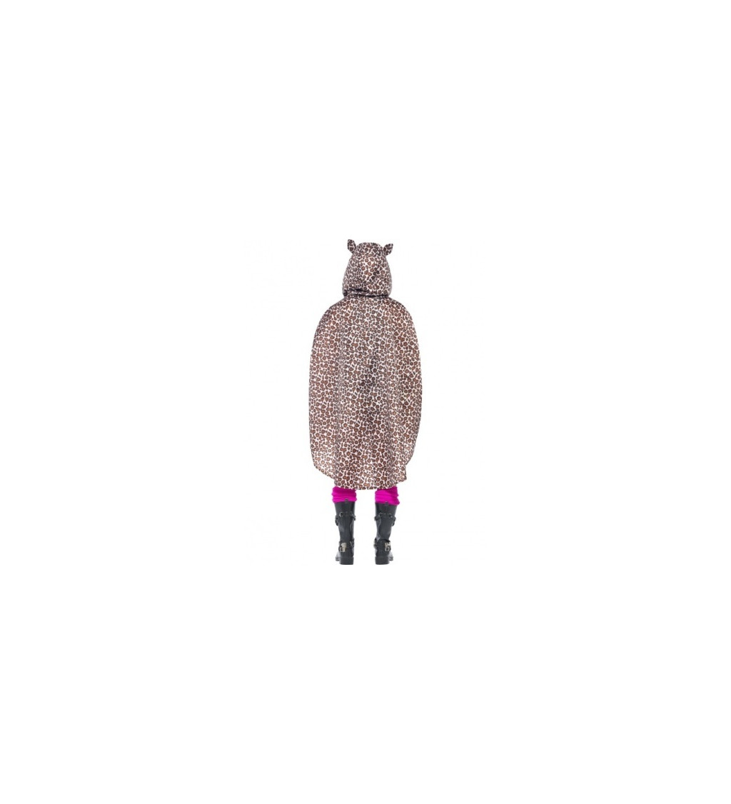 Party poncho Leopard