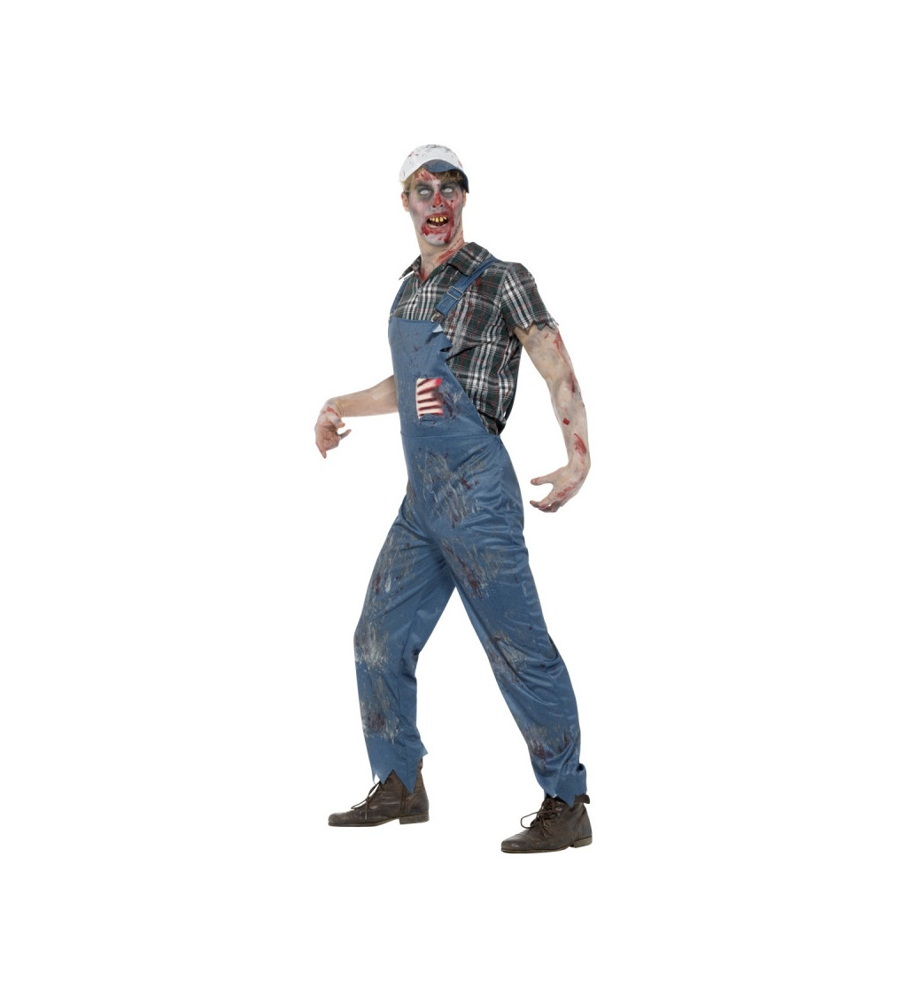 Zombie opravář - pánský kostým