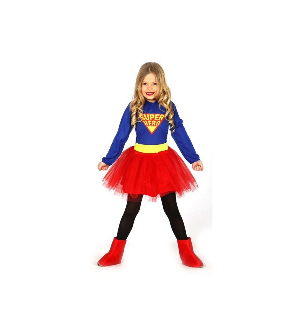 Dětský dívčí kostým - Super girl
