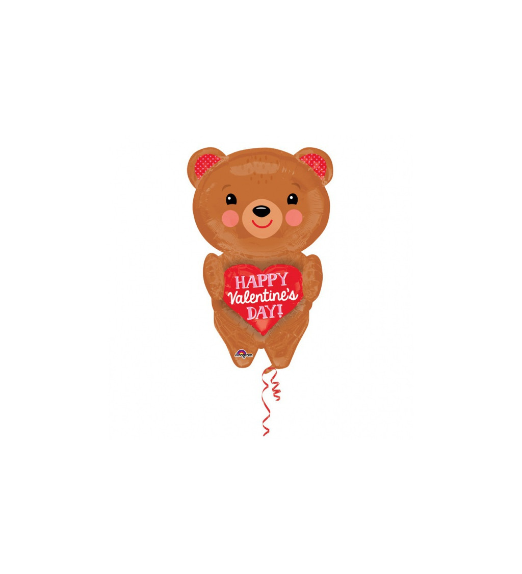 Balónek - Medvídek se srdcem