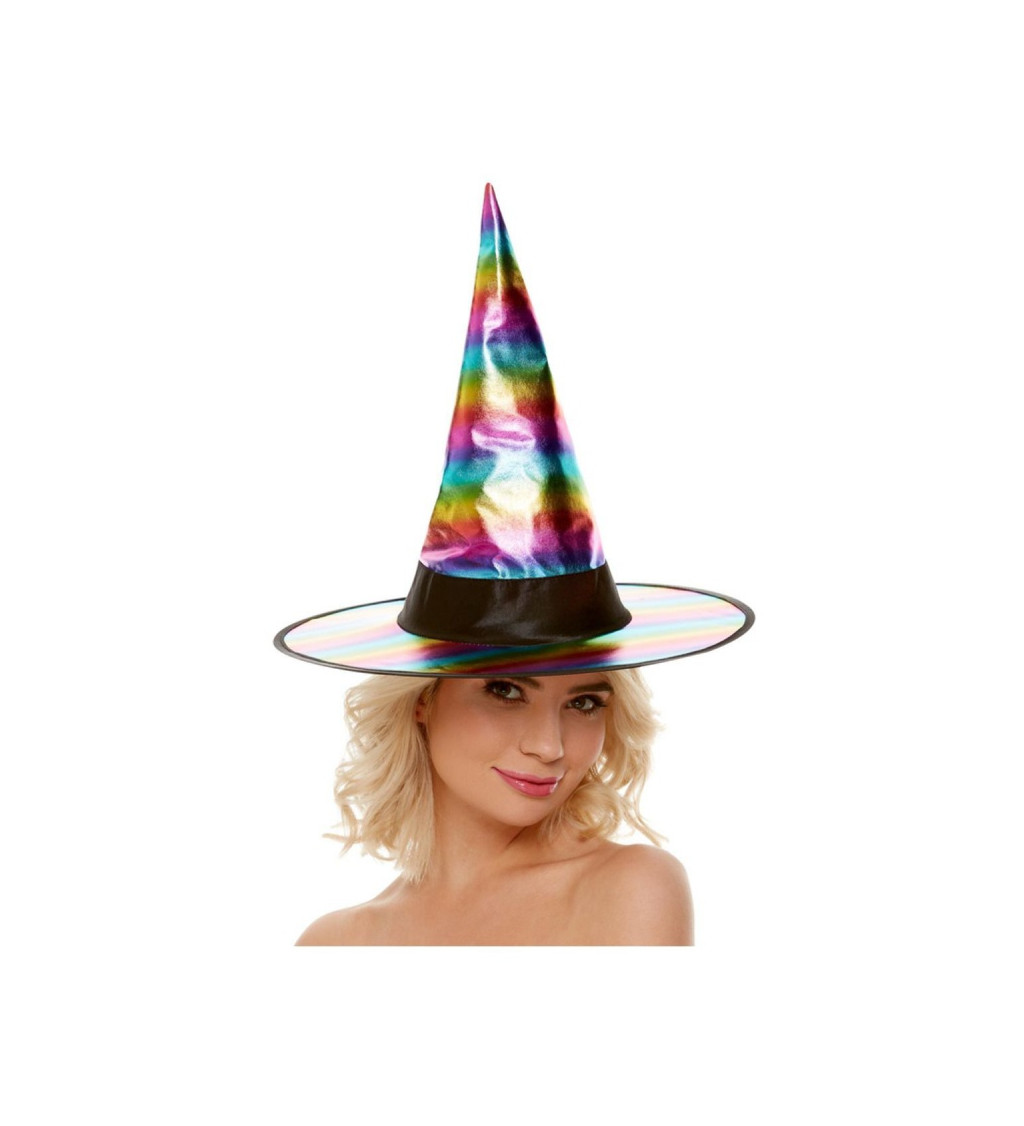 Čarodějnický duhový klobouk