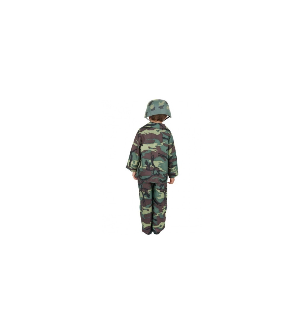 Dětský chlapecký kostým - Voják / Parašutista