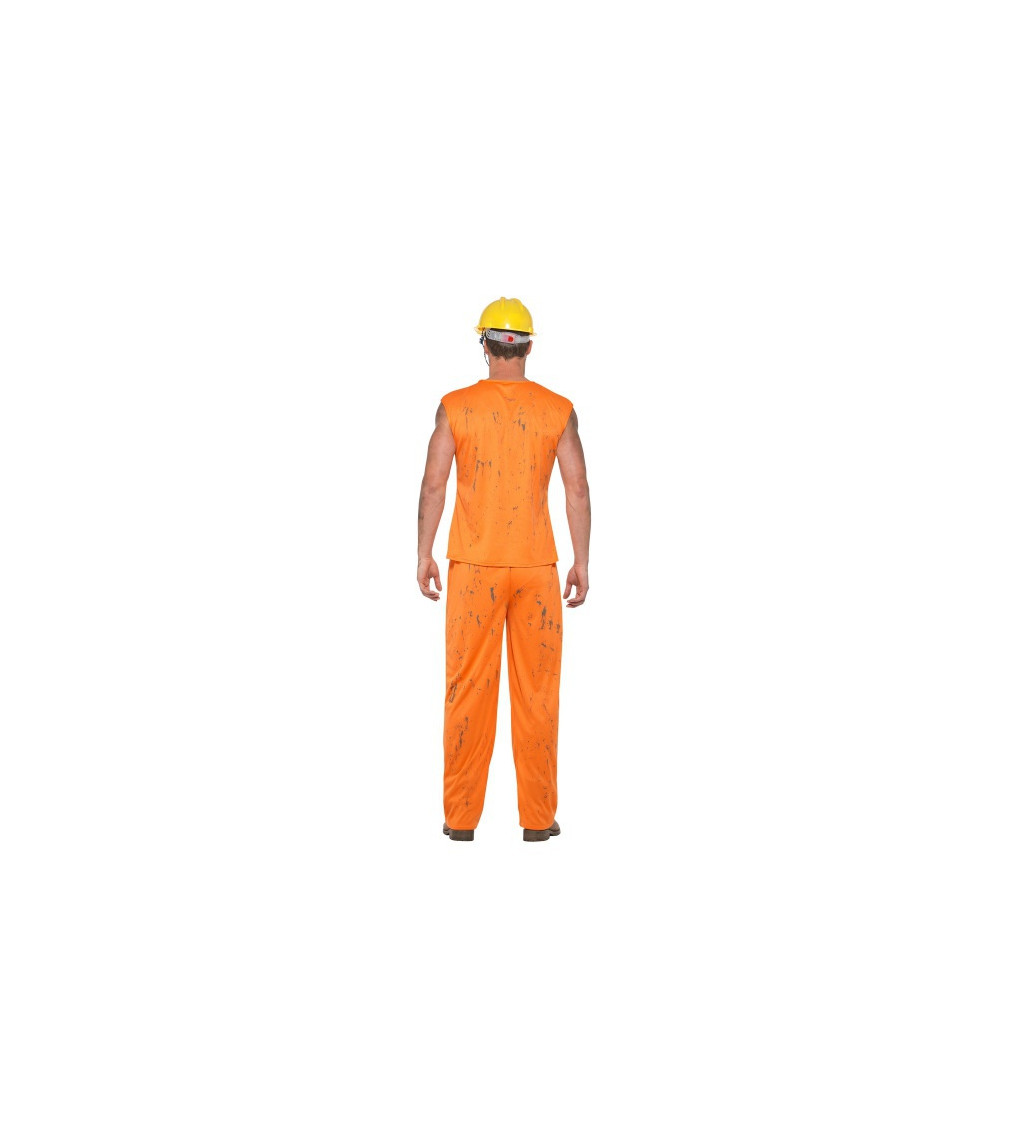 Kostým Dělníka - oranžový