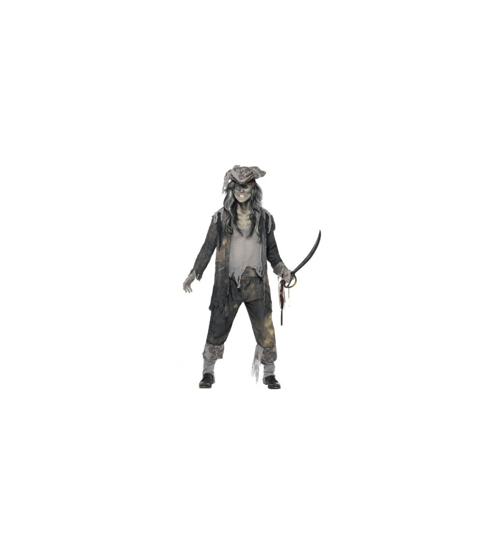 Kostým - Zombie pirát, Ghoul