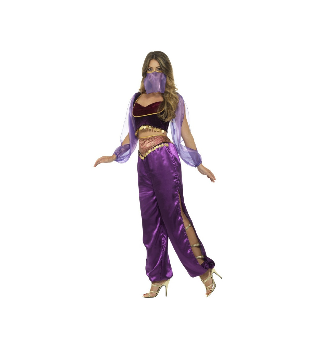Kostým Tanečnice - fialová barva