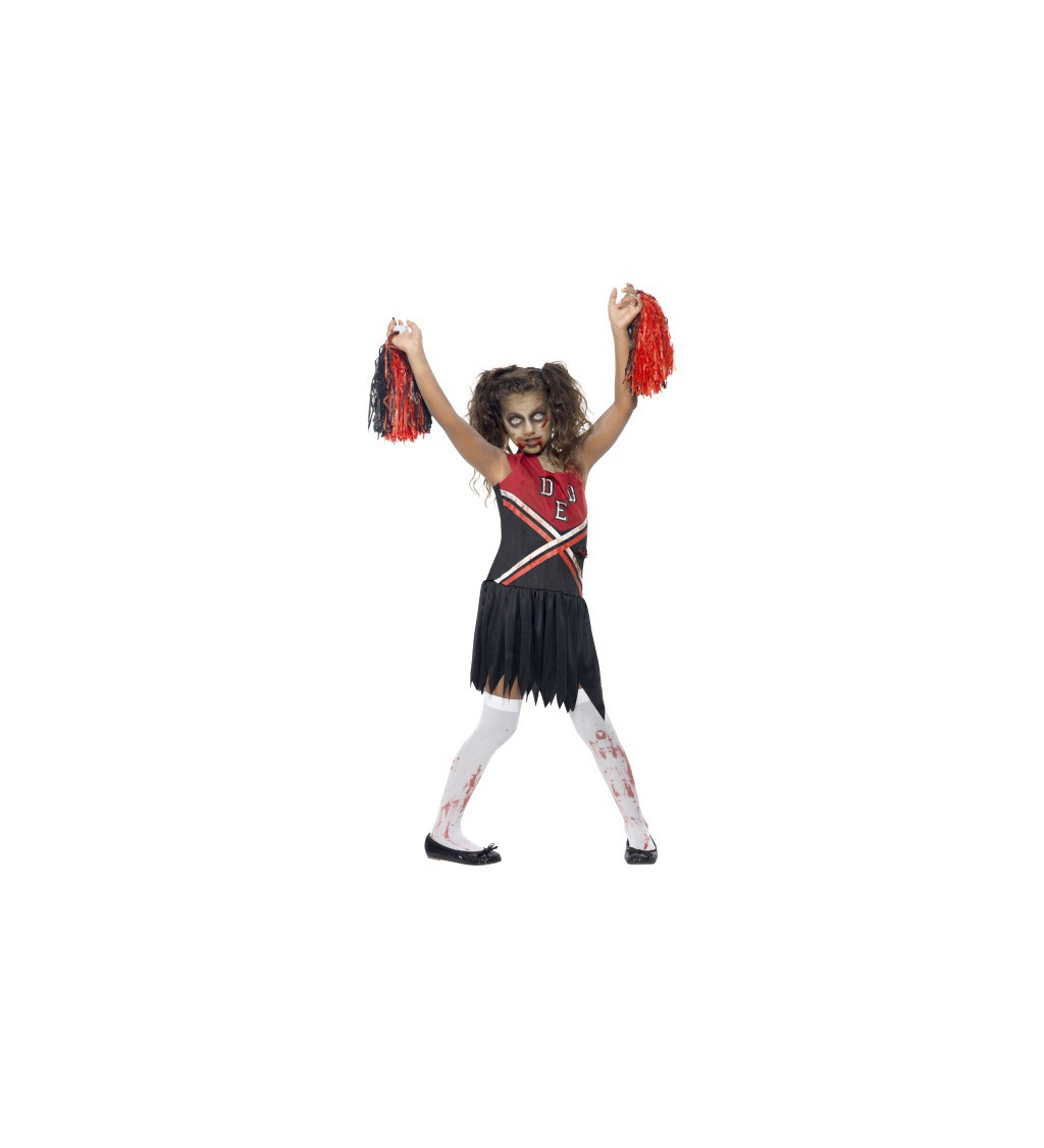 Dívčí kostým - zombie roztleskávačka