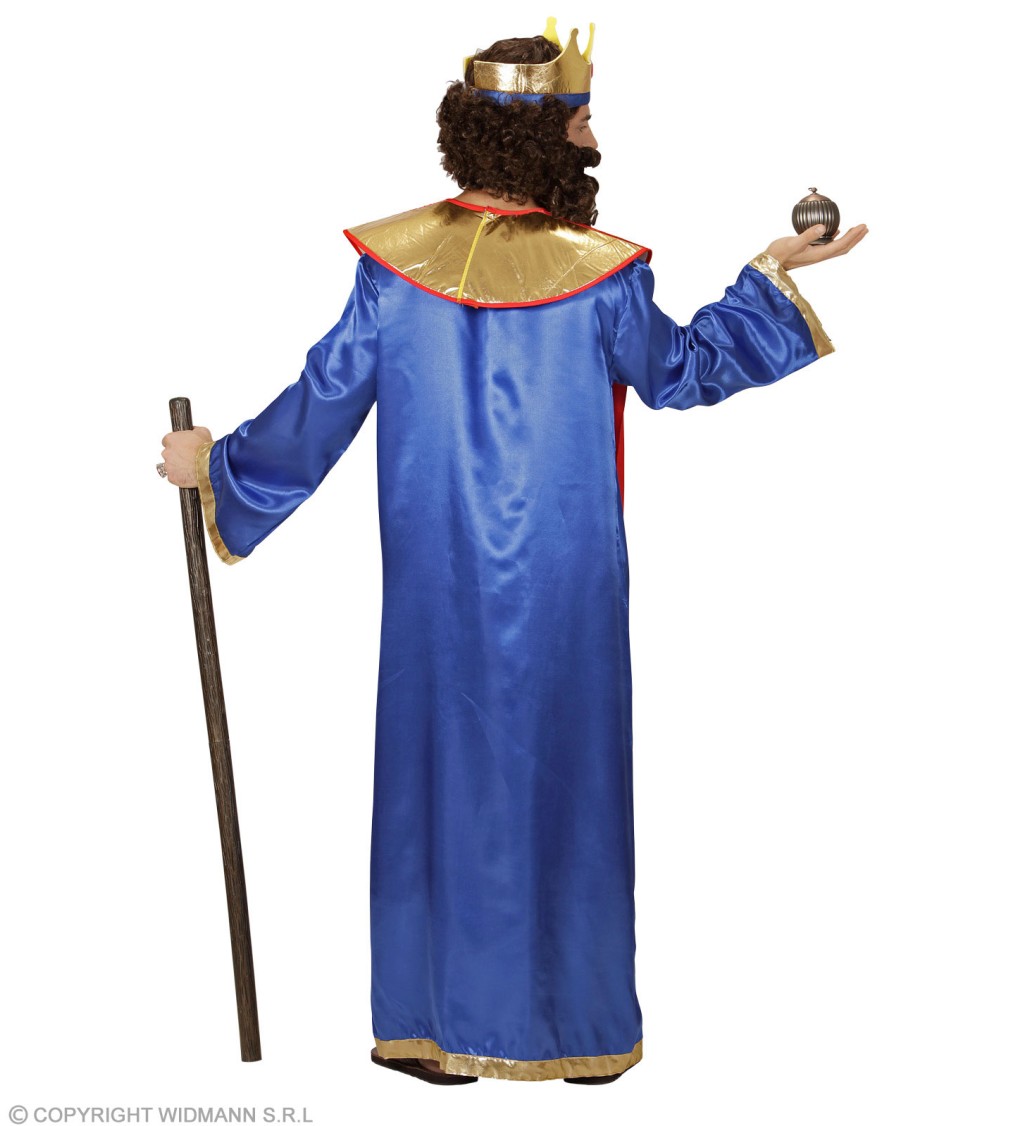 Kostým biblického vladaře (roucho, koruna)