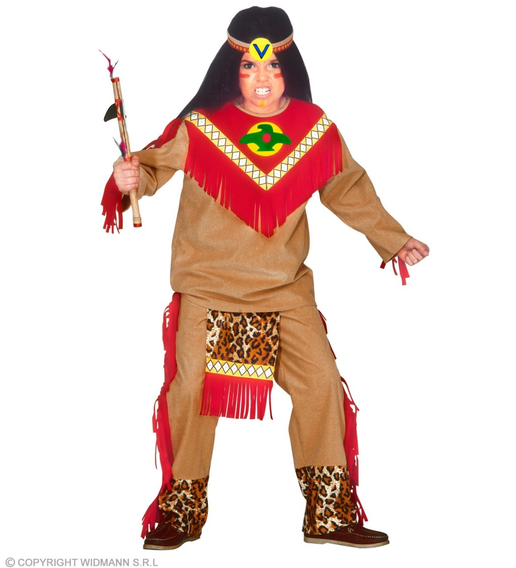 Dětský kostým Indiánský mladík IV