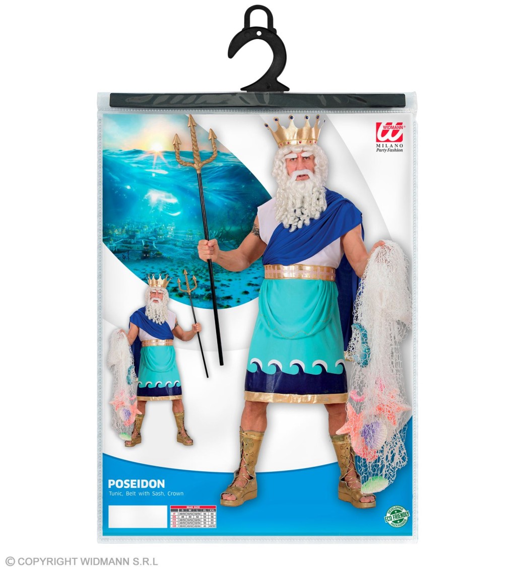 Pánská kostým - Poseidon