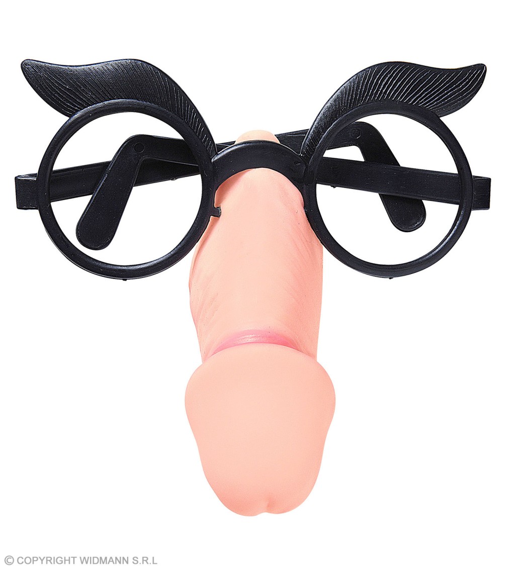 Brýle s penisem.