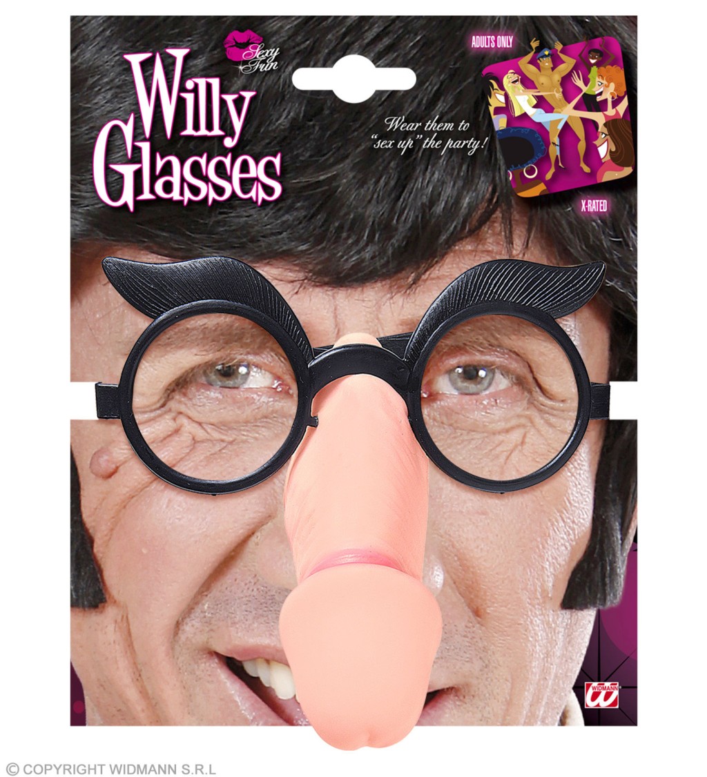 Brýle s penisem.