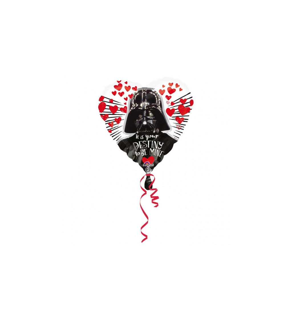 Fóliový balónek Star wars - srdce