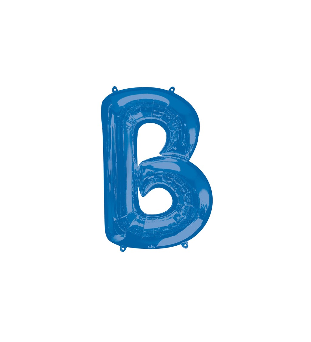 Balónek písmeno B - Modré