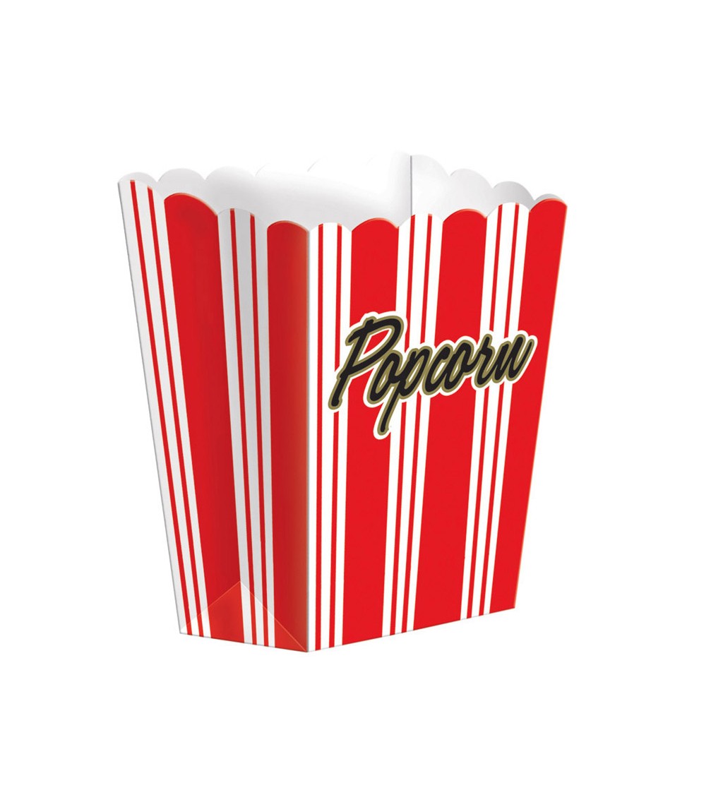 Krabičky na popcorn - Hollywood