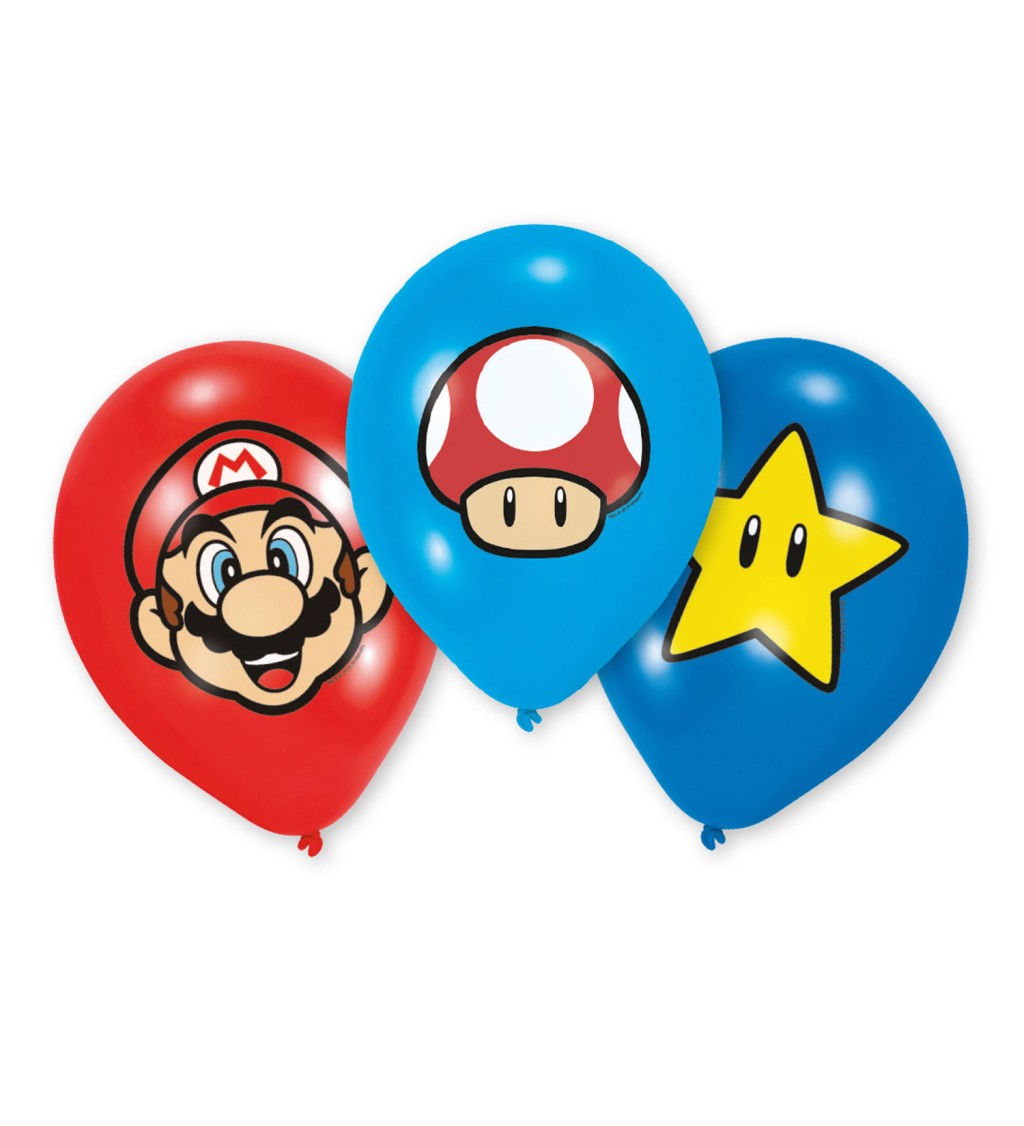 Super Mario- balonky