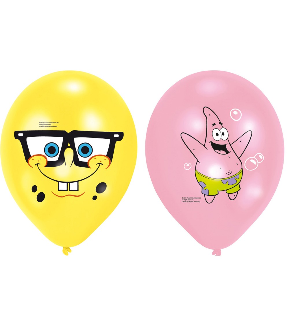Sponge Bob- latexové balónky