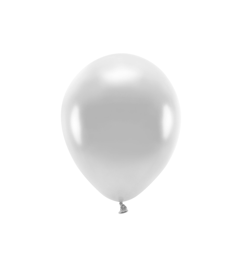 Eko balónky stříbrné