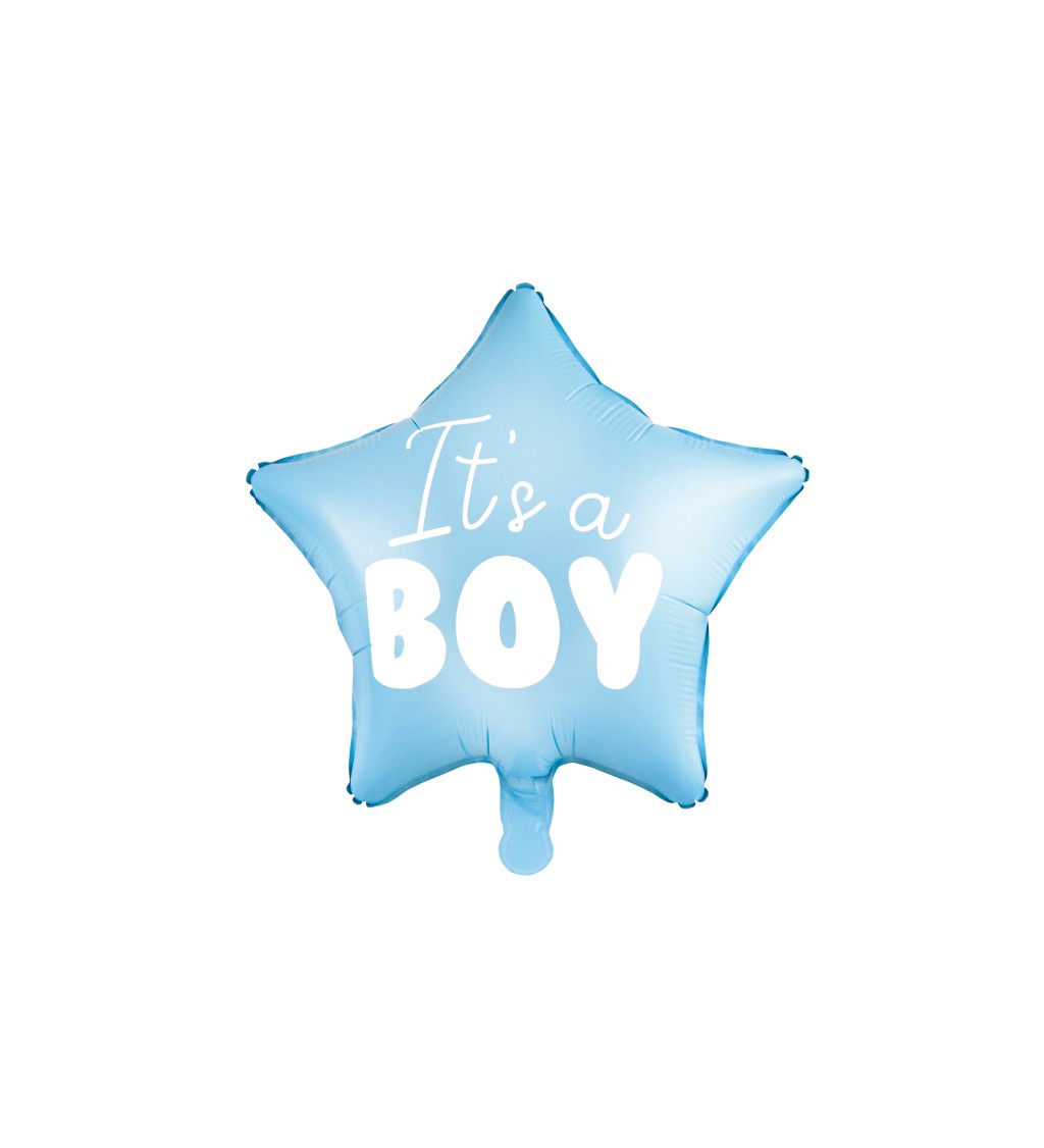 Modrý balónek "It's a boy"