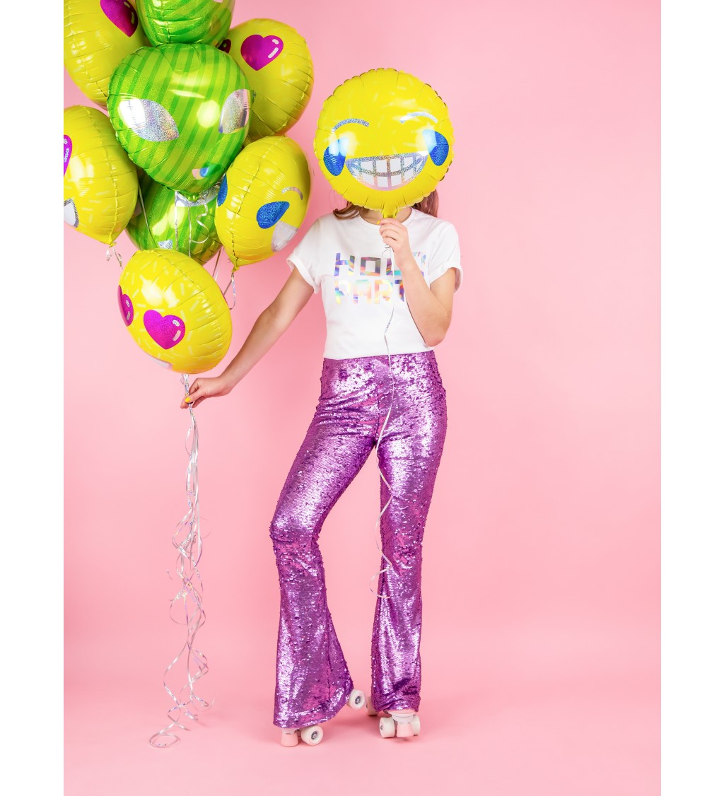 Fóliový balónek - smějící se smajlík