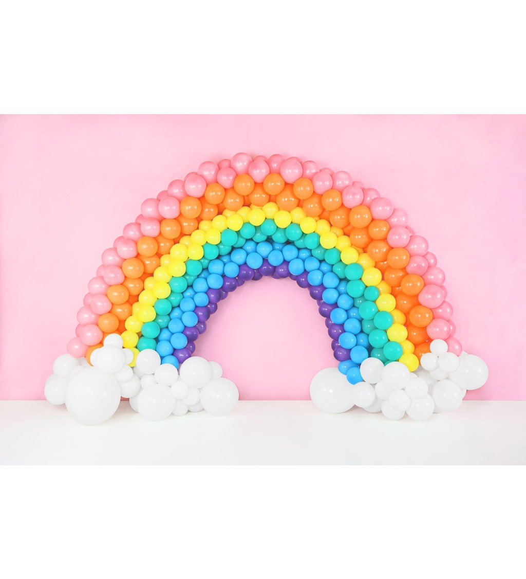 Rainbow balónky - světle růžové
