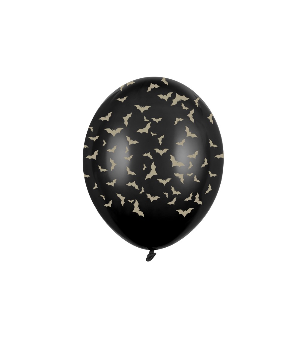Balón s netopýry - černý