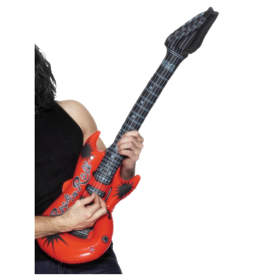 Nafukovací kytara Rock star