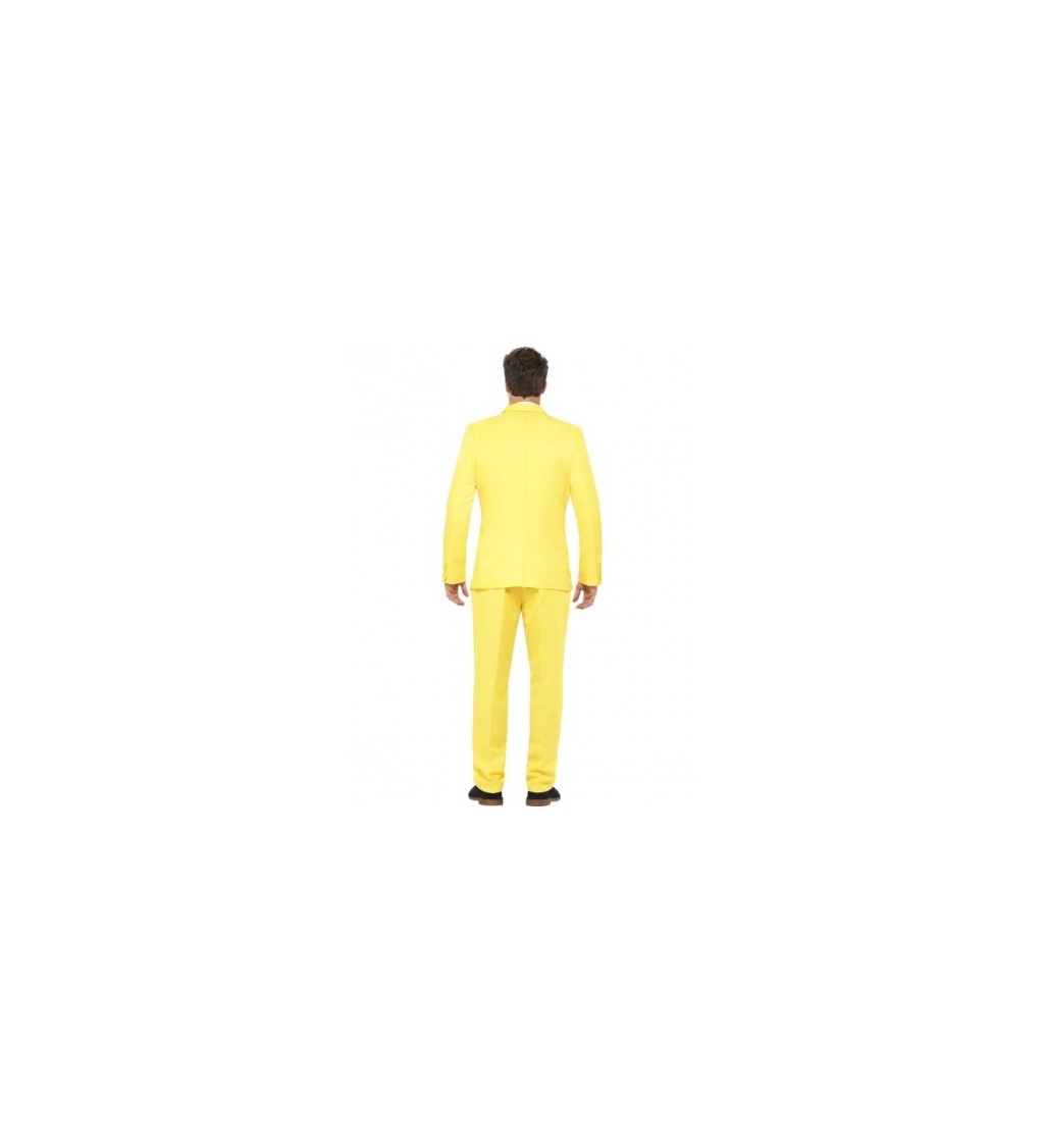 Kostým - Color, žlutý oblek