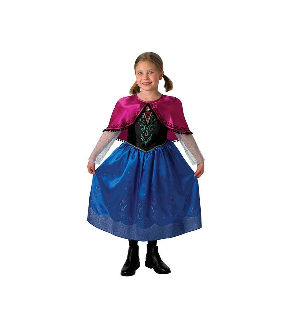 Dívčí kostým Princezna Anna deluxe, Ledové království