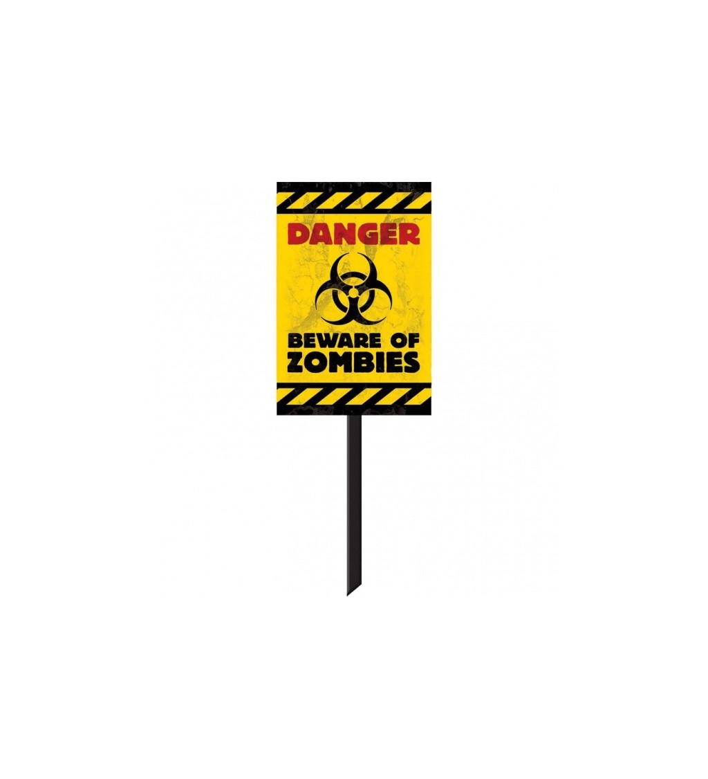 Značka - Pozor zombie