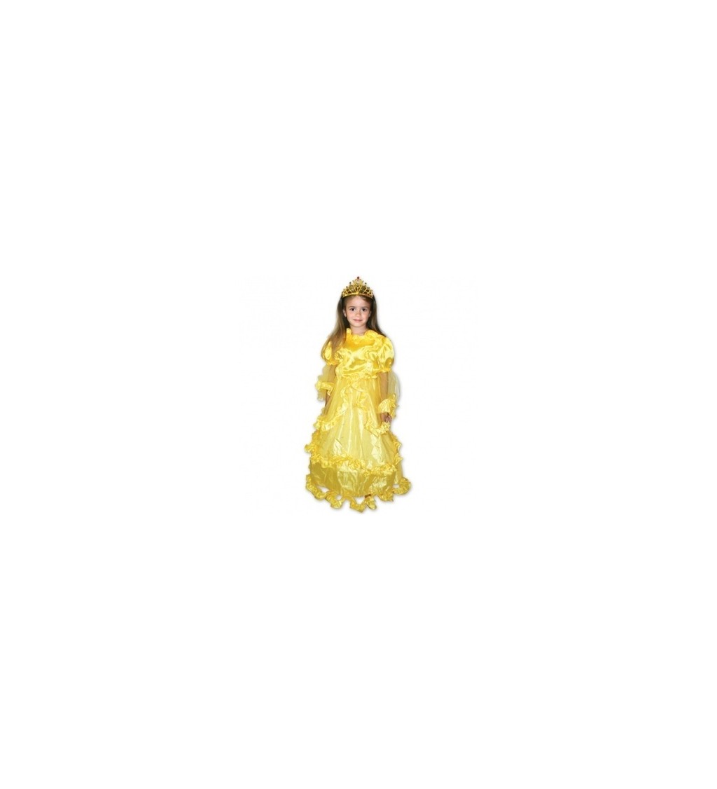 Dětský dívčí kostým - Princezna Slunečnice