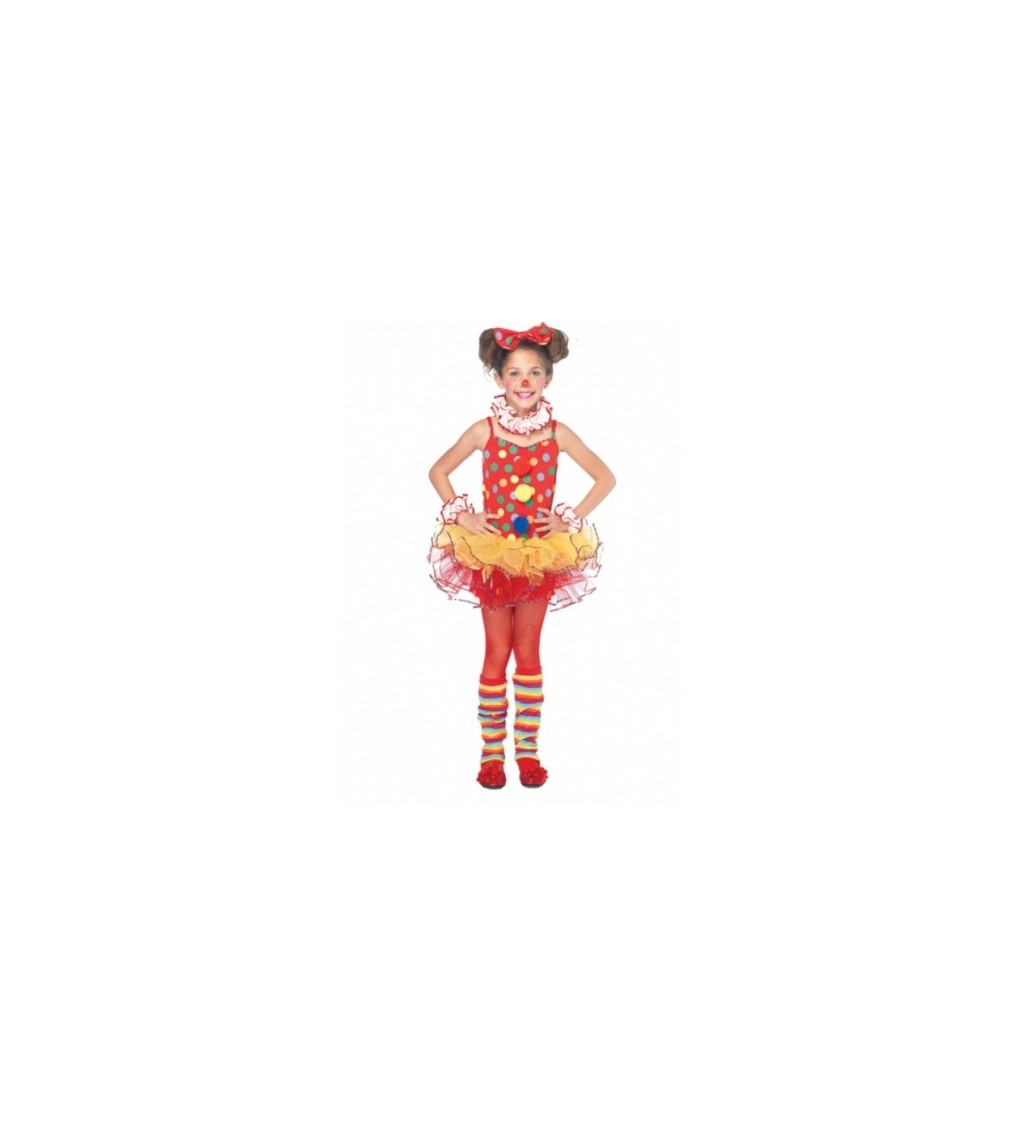 Dětský dívčí kostým - Klaunice