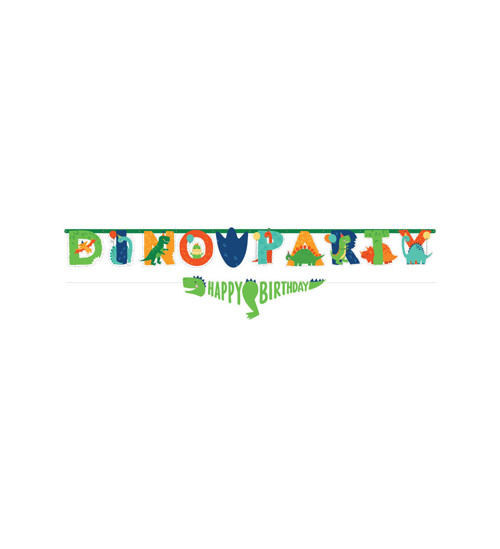 Girlanda - Dino party
