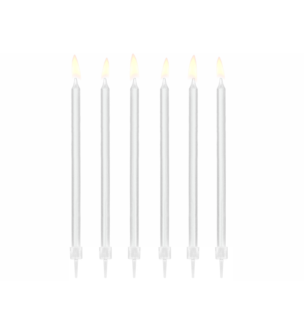 Svíčky dlouhé - bílé