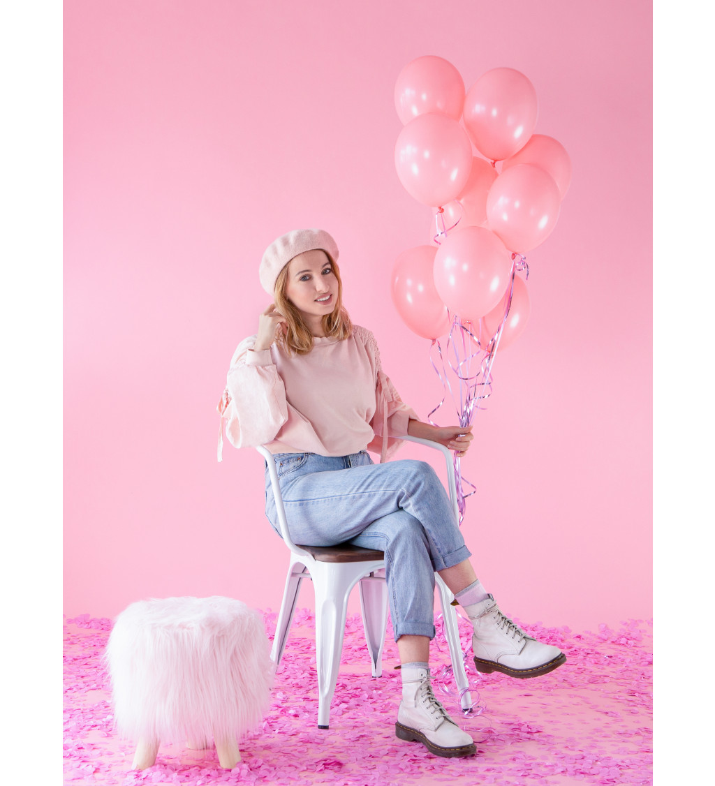 Latexové balóny - světle růžové