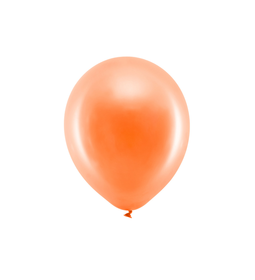 Balónky oranžové 100 ks