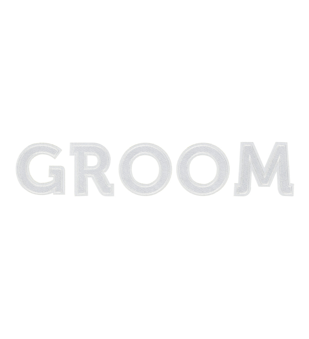 Nápis na nažehlení - Groom