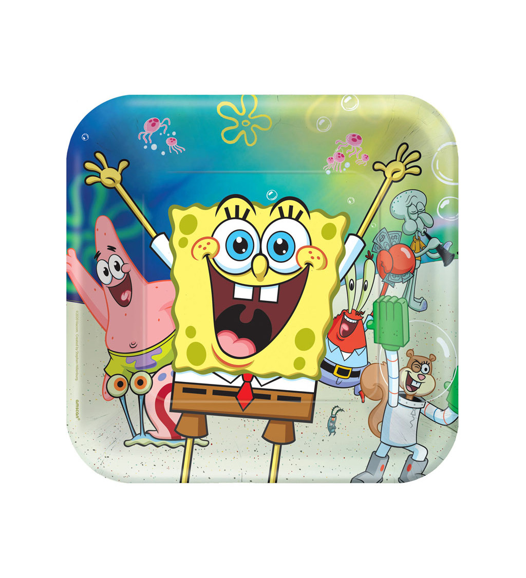 Spongebob - talířky