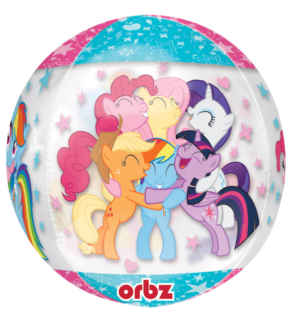 Průhledný balónek - My Little Pony