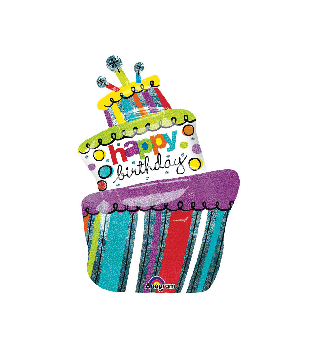 Balónek - narozeninový dort