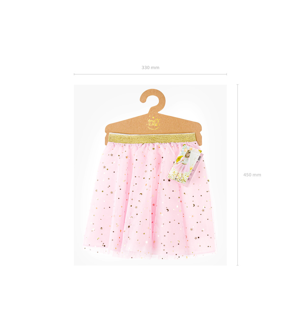 Dětská sukně - růžová