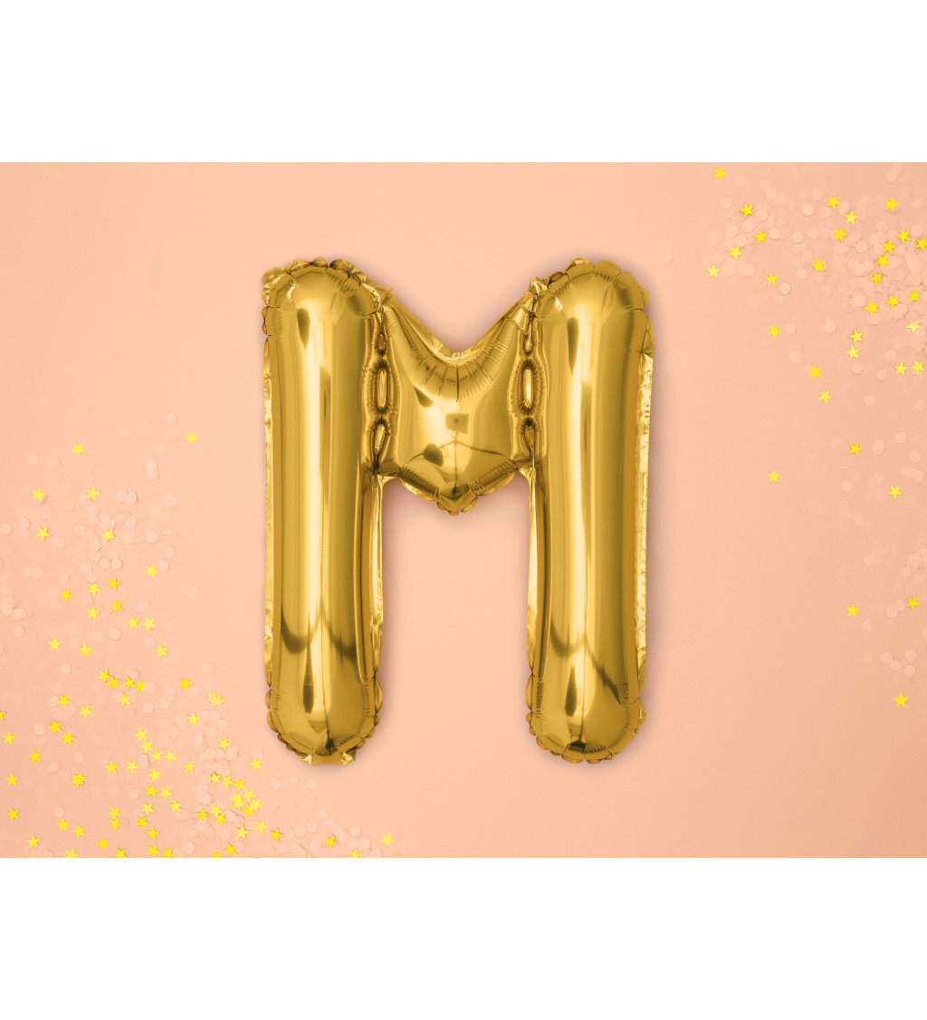 Zlatý balónek M