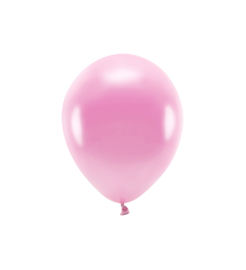 Růžový ECO balónek